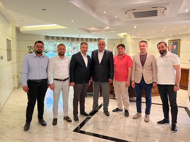 KONYAGİAD BAŞKANI KORKMAZ’DAN RAMAZAN ERKOYUNCU’YA ZİYARET