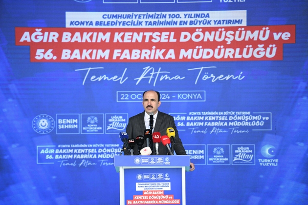 CUMHURİYET’İN 100. YILINDA KONYA BÜYÜKŞEHİR’DEN DEV YATIRIM