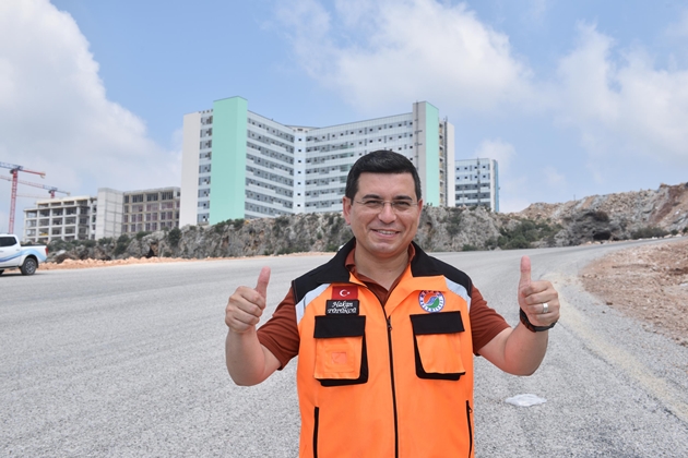 Kepez’den şehir hastanesine konforlu yollar 