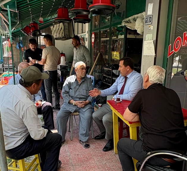 BAŞKAN KILCA, HAYIROĞLU MAHALLESİ’NDE VATANDAŞLARLA BULUŞTU