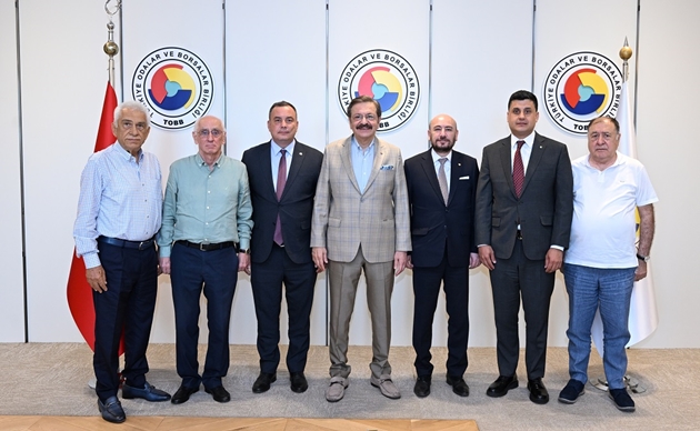 Aydın ve İskenderun Heyetinden TOBB Başkanı Hisarcıklıoğlu’na Ziyaret