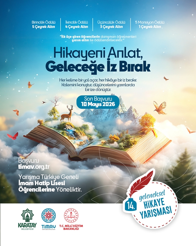 14. GELENEKSEL HİKAYE YARIŞMASI BAŞVURULARI BAŞLADI