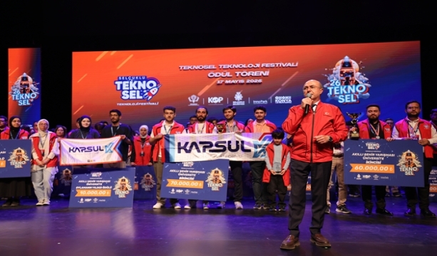 Anadolu’nun en büyük teknoloji festivalinde ödüller sahiplerini buldu  TEKNOSEL 2026 TEKNOLOJİ FESTİVALİ SONA ERDİ 