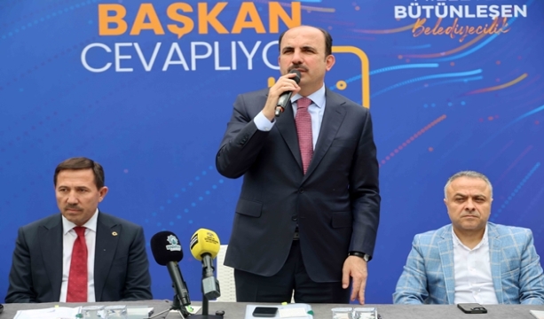 “VATANDAŞ SORUYOR, BAŞKAN CEVAPLIYOR” BULUŞMALARI KARATAY’DA YOĞUN KATILIMLA GERÇEKLEŞTİ